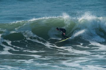 surfer on wave